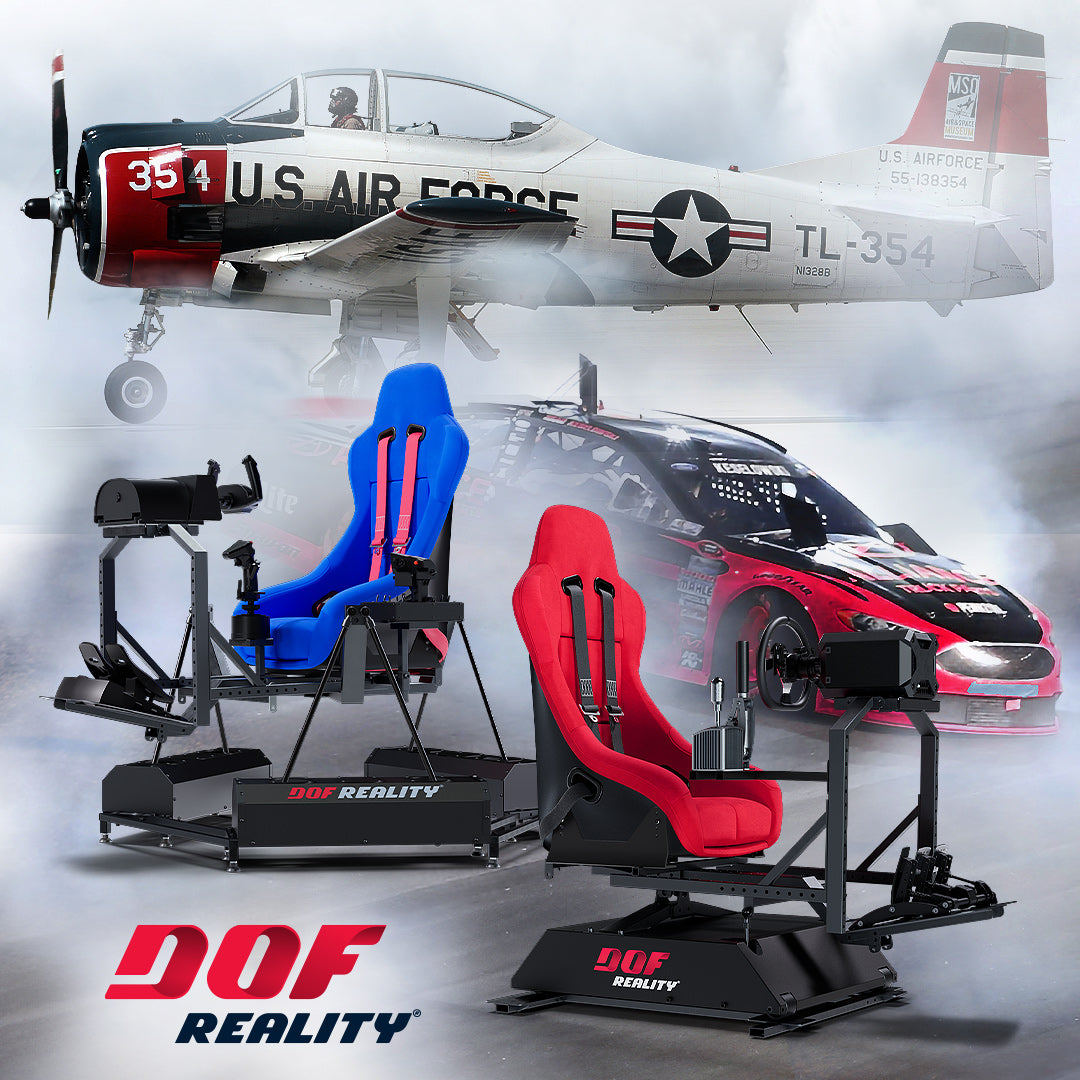 P6 Professional Motion Flight Simulator Platform