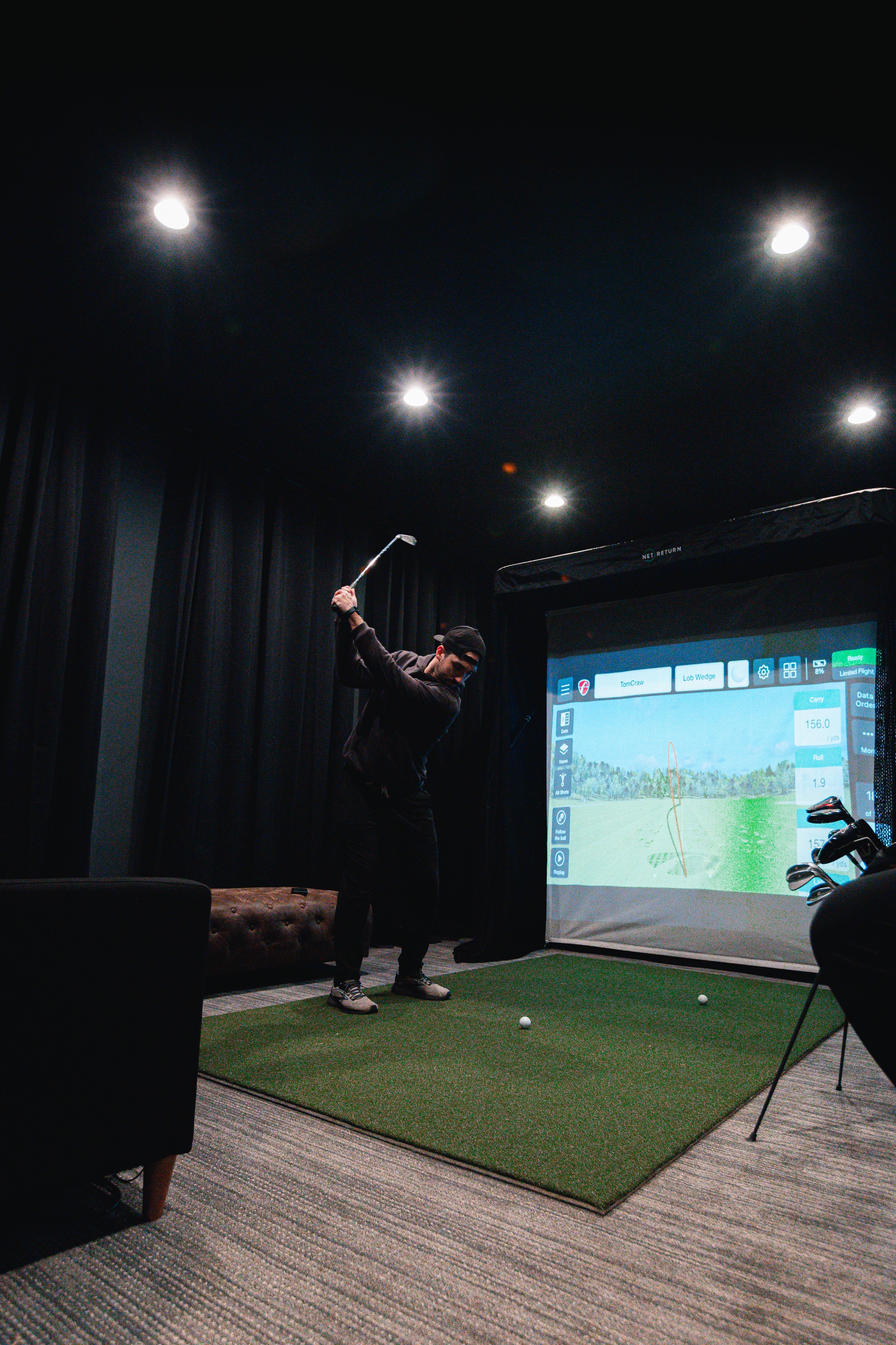 Golf Simulator Bay
